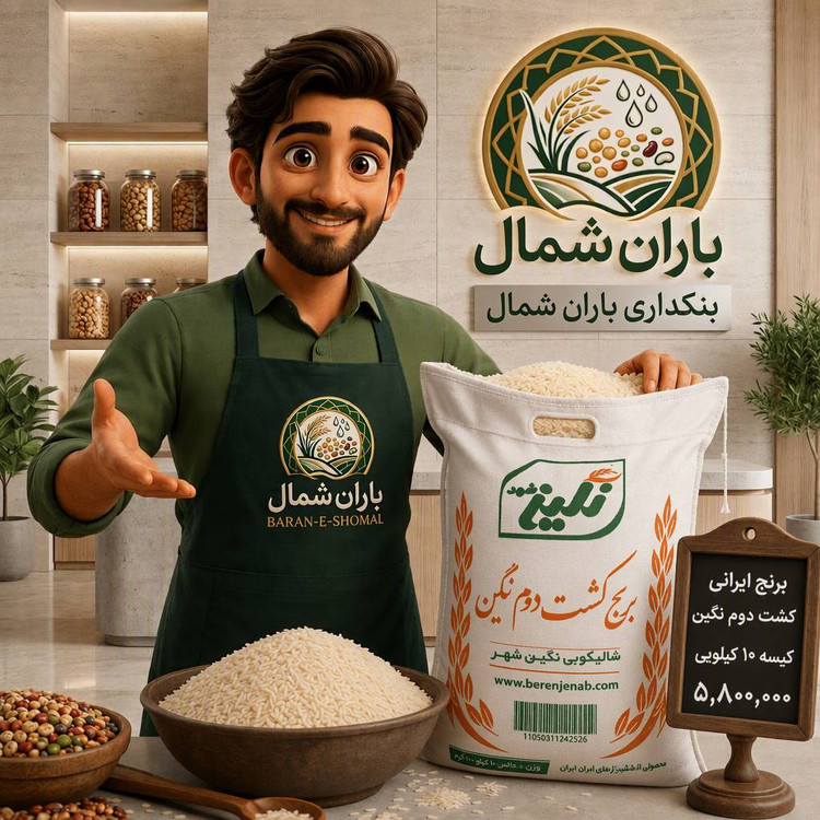 برنج کشت دوم نگین